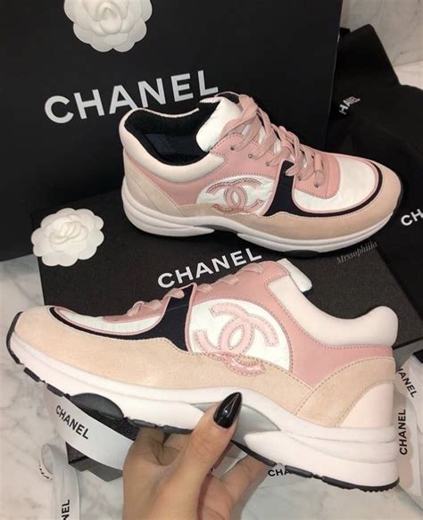 coco chanel nike|Chanel sneakers pink inside.